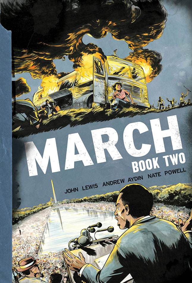 March Book Two by John Lewis, Andrew Aydin & Nate Powell Review Paste